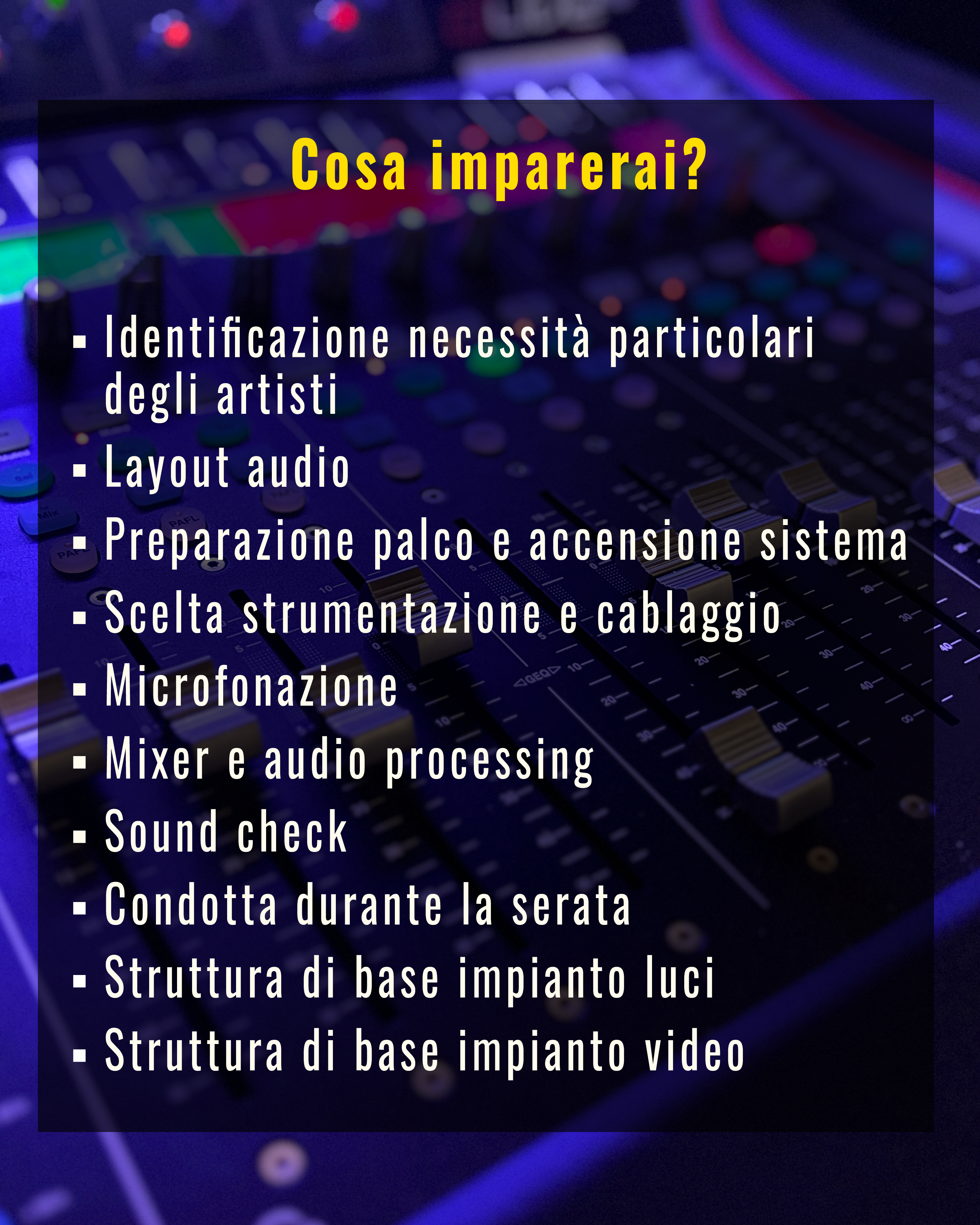 Programma del corso